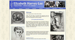 Desktop Screenshot of elizabethharvey-lee.com